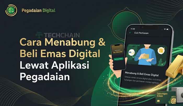Cara Menabung & Beli Emas Digital Lewat Aplikasi Pegadaian 3 Cara Menabung Emas Digital Dengan Aplikasi Pegadaian