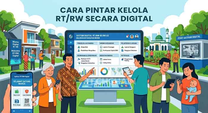 Cara Pintar Kelola RT/RW Secara Digital