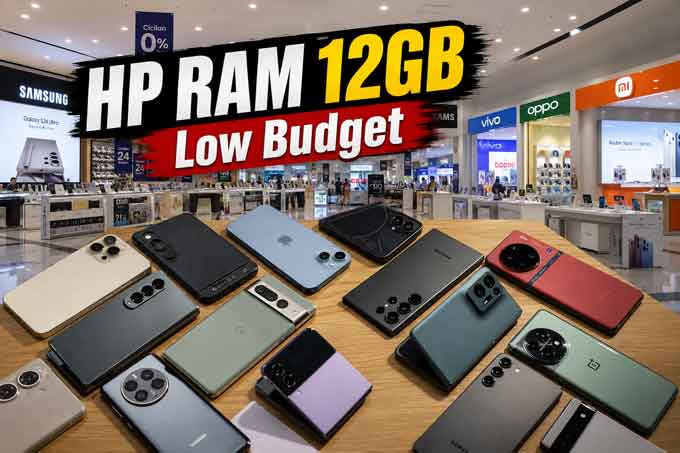 Mulai 2 Jutaan! 5 HP RAM 12GB Termurah dan Worth It 2026 2 HP RAM 12GB Low Budget