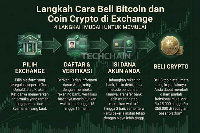Cara Beli Bitcoin & Coin Kripto yang Aman di Indonesia 4 Langkah Cara Beli Bitcoin