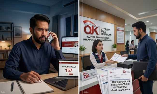 Melaporkan Investasi Bodong ke OJK