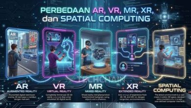 Memahami Perbedaan AR, VR, MR, XR, dan Spatial Computing 7 Perbedaan AR, VR, MR, XR, dan Spatial Computing