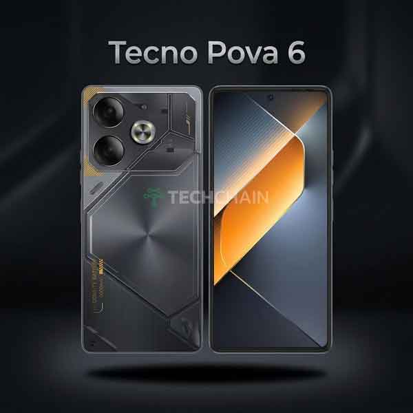 5 HP Baterai 6000 mAh Termurah di Tahun 2026 3 Tecno Pova 6