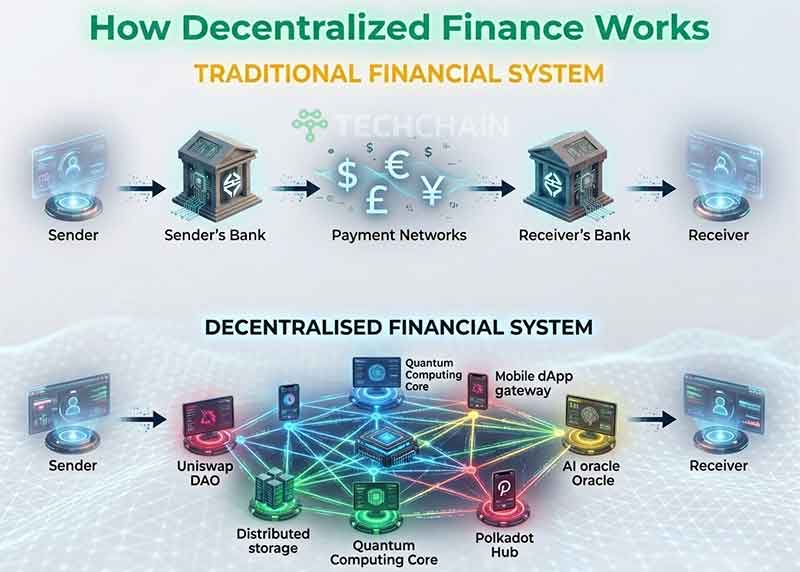 cara kerja decentralized finance