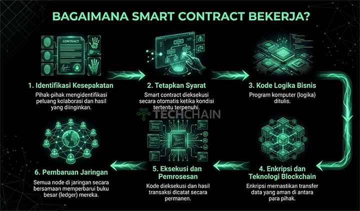 Smart Contract Pada Blockchain: Arti, Fungsi, dan Kegunaannya 2 cara kerja smart contract