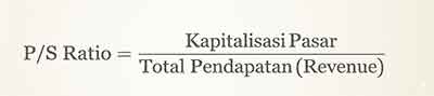 Cara Menghitung Valuasi Saham Teknologi: Mengapa P/E Ratio Saja Tidak Cukup? 3 menghitung rasio price to sales