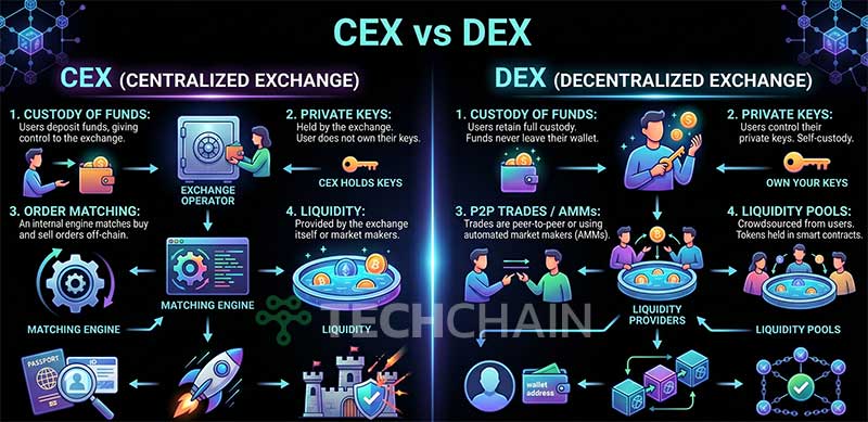 perbedaan cex dan dex