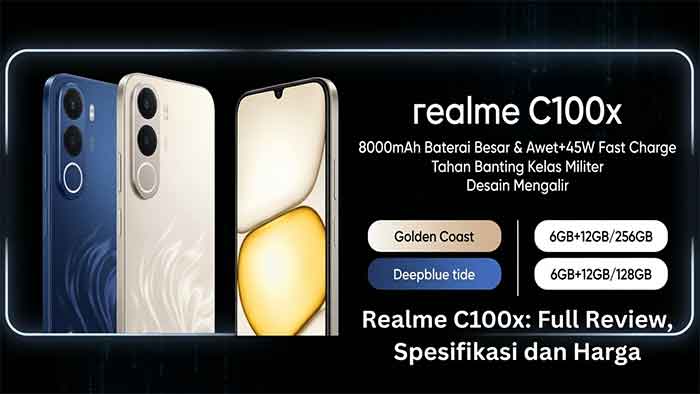 Realme C100x: Full Review, Spesifikasi dan Harga 2 review spesifikasi harga Realme C100x